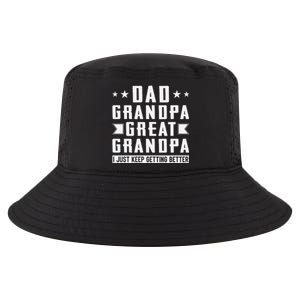 Fathers Day From Grandkids Dad Grandpa Great Grandpa Cool Comfort Performance Bucket Hat