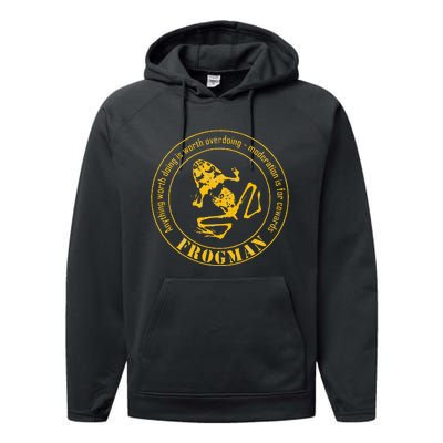 Frogman Diver Performance Fleece Hoodie