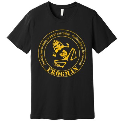 Frogman Diver Premium T-Shirt