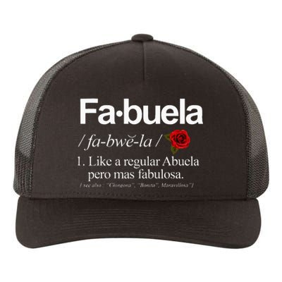 Fabuela Definiton Yupoong Adult 5-Panel Trucker Hat