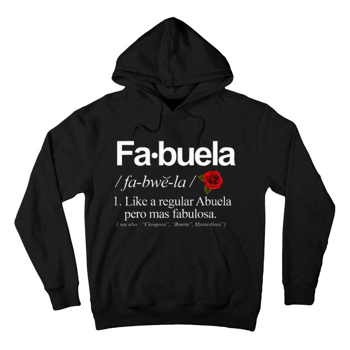 Fabuela Definiton Hoodie