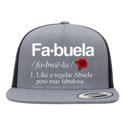 Fabuela Definiton Flat Bill Trucker Hat