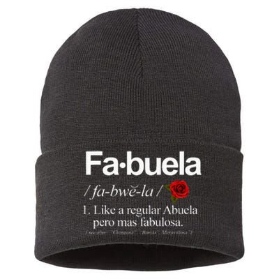 Fabuela Definiton Sustainable Knit Beanie