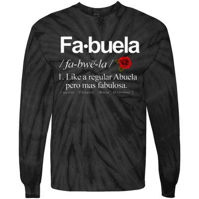 Fabuela Definiton Tie-Dye Long Sleeve Shirt