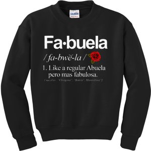 Fabuela Definiton Kids Sweatshirt