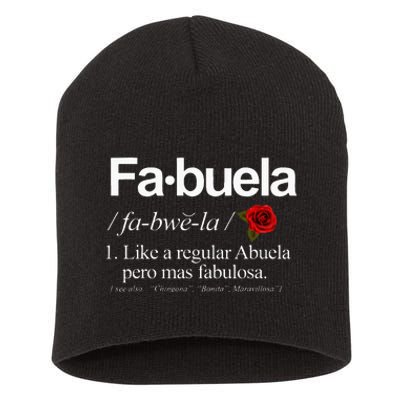 Fabuela Definiton Short Acrylic Beanie