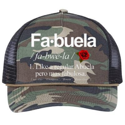 Fabuela Definiton Retro Rope Trucker Hat Cap