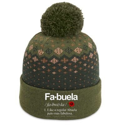 Fabuela Definiton The Baniff Cuffed Pom Beanie