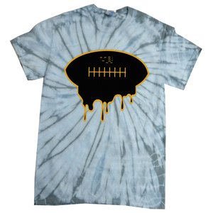 Football Drip Tie-Dye T-Shirt