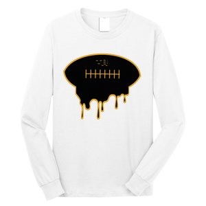 Football Drip Long Sleeve Shirt