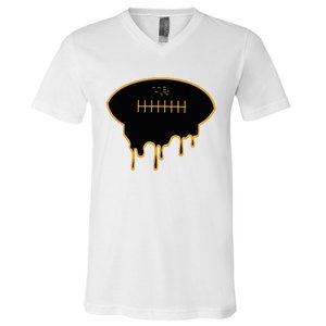 Football Drip V-Neck T-Shirt