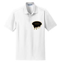 Football Drip Dry Zone Grid Polo