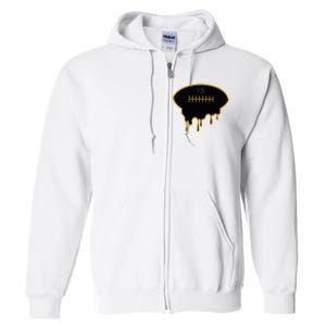 Football Drip Full Zip Hoodie