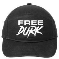 Free Durk Free Durkio Free Durk Free Durkio 7-Panel Snapback Hat