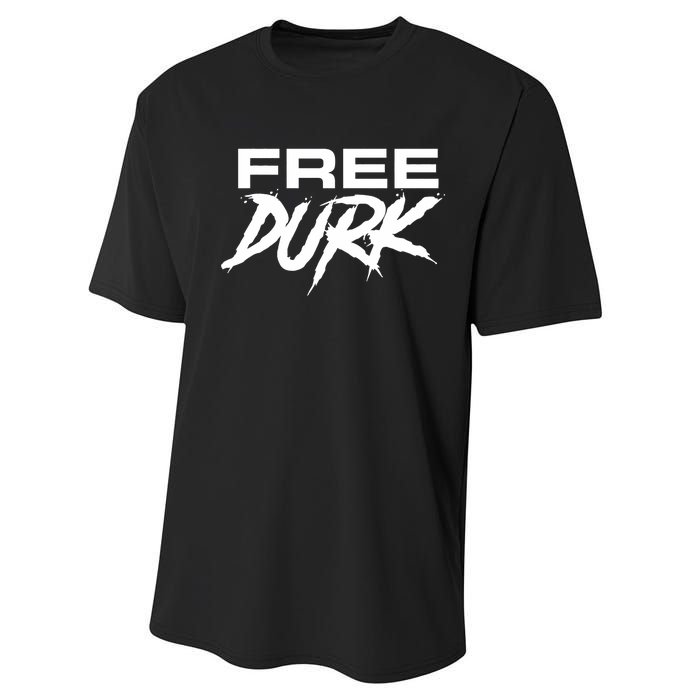 Free Durk Free Durkio Free Durk Free Durkio Performance Sprint T-Shirt