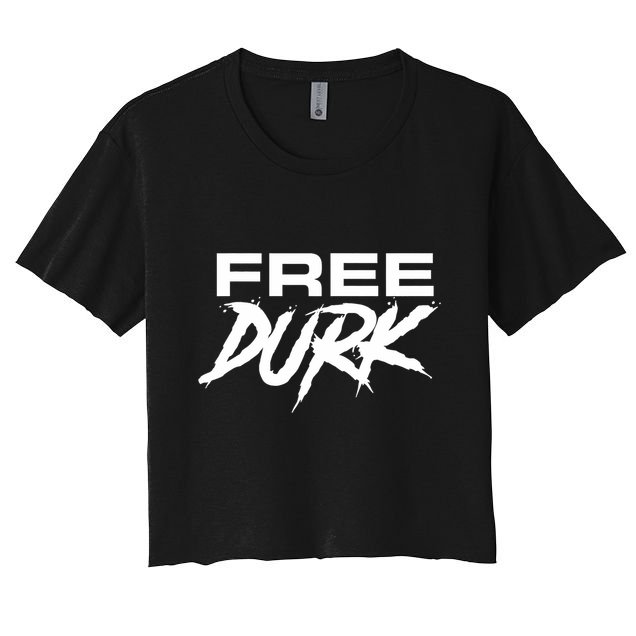 Free Durk Free Durkio Free Durk Free Durkio Crop Top