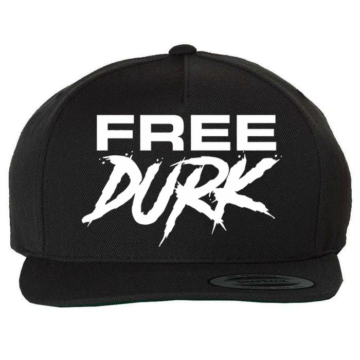 Free Durk Free Durkio Free Durk Free Durkio Wool Snapback Cap