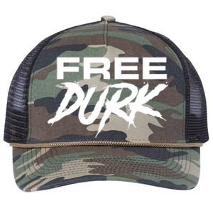 Free Durk Free Durkio Free Durk Free Durkio Retro Rope Trucker Hat Cap