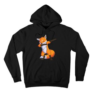 Fox Dabbing Fox Funny Animal Foxes Lover Hoodie