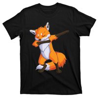 Fox Dabbing Fox Funny Animal Foxes Lover T-Shirt