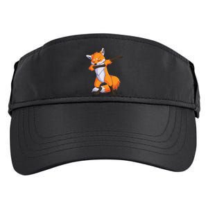 Fox Dabbing Fox Funny Animal Foxes Lover Adult Drive Performance Visor