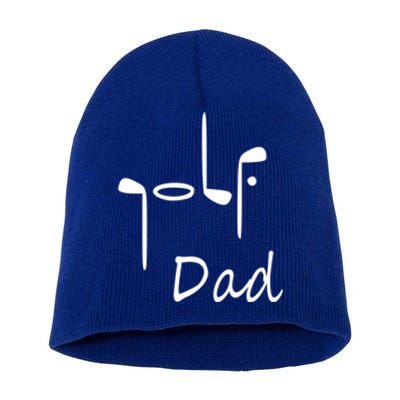 Father's Day Funny Golf Dad Golf Lover Gift For Dad Short Acrylic Beanie