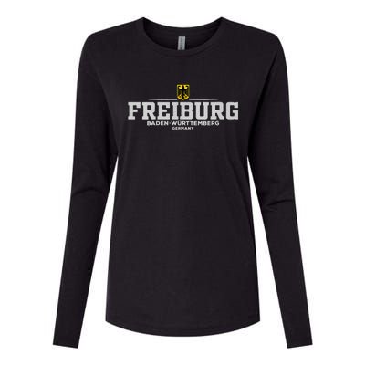 Freiburg Deutschlandgermany Womens Cotton Relaxed Long Sleeve T-Shirt