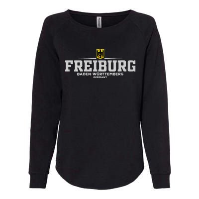 Freiburg Deutschlandgermany Womens California Wash Sweatshirt