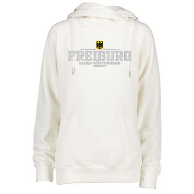 Freiburg Deutschlandgermany Womens Funnel Neck Pullover Hood