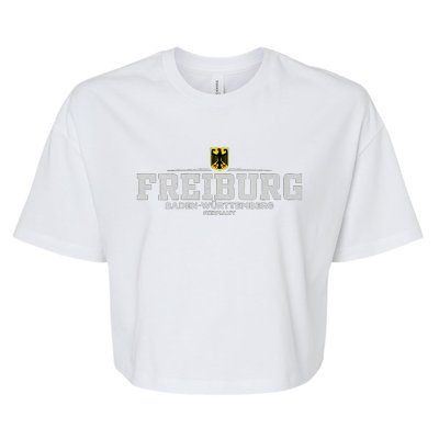 Freiburg Deutschlandgermany Bella+Canvas Jersey Crop Tee