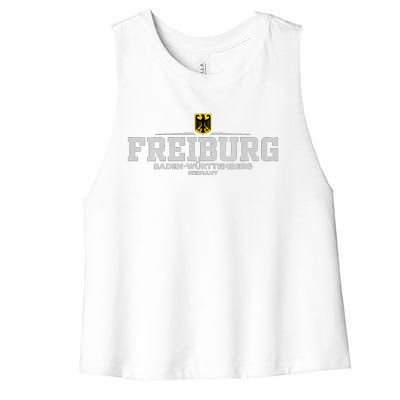 Freiburg Deutschlandgermany Women's Racerback Cropped Tank