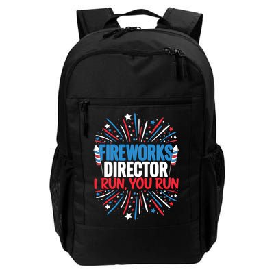 Fireworks Director Funny 4th of July Firework Director Backpack