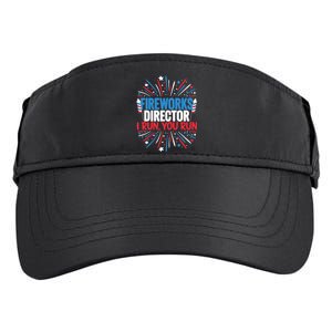 Fireworks Director Funny 4th of July Firework Director Adult Drive Performance Visor