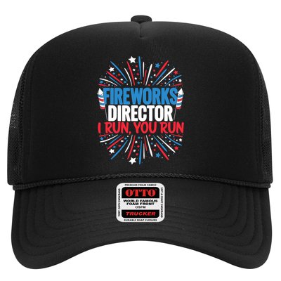 Fireworks Director Funny 4th of July Firework Director Trucker Hat