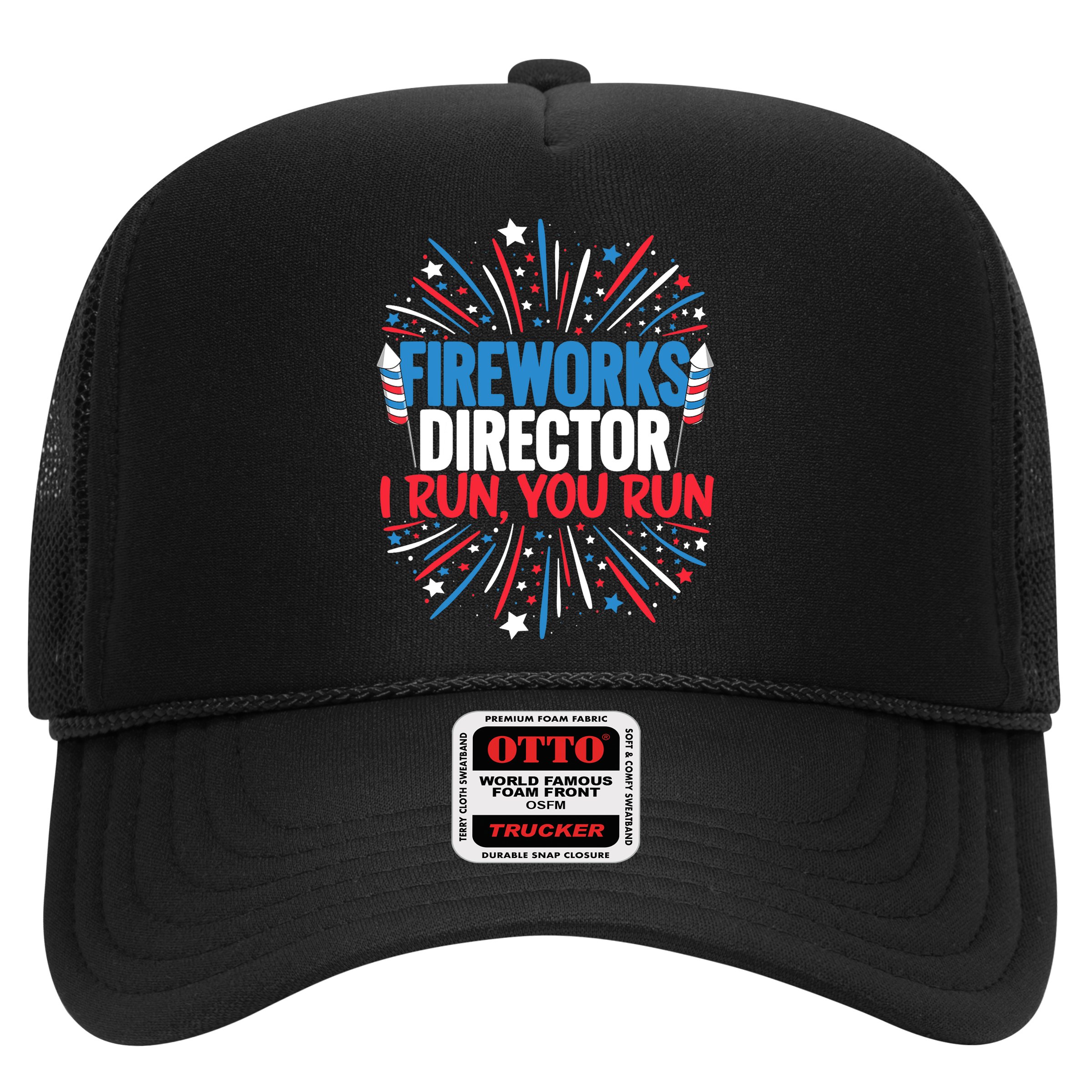 Fireworks Director Funny 4th of July Firework Director Hat