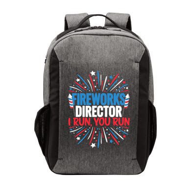 Fireworks Director Funny 4th of July Firework Director Vector Backpack