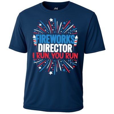 Fireworks Director Funny 4th of July Firework Director Performance Shirt