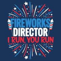 Fireworks Director Funny 4th of July Firework Director Drawstring Bag