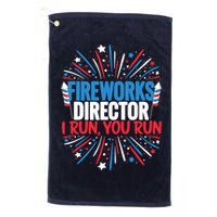 Fireworks Director Funny 4th of July Firework Director Golf Towel