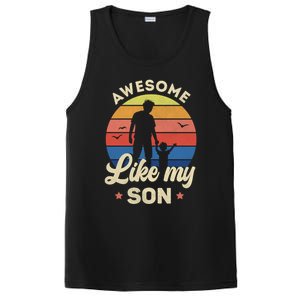 Fathers Day From Son Awesome Like My Son Meaningful Gift PosiCharge Competitor Tank