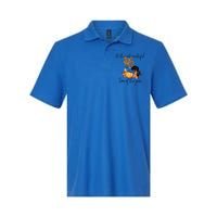 Funny Dachshund Fall Pumpkin Most Wonderful Time Of The Year Gift Softstyle Adult Sport Polo