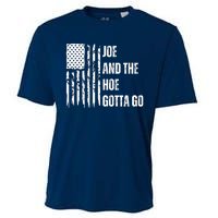 Funny Distress Flag Anti Biden. Joe And The Ho Gotta Gotta Go!! Cooling Performance Crew T-Shirt