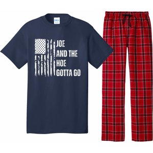 Funny Distress Flag Anti Biden. Joe And The Ho Gotta Gotta Go!! Pajama Set