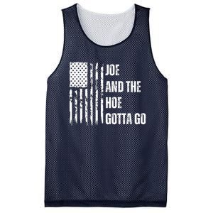 Funny Distress Flag Anti Biden. Joe And The Ho Gotta Gotta Go!! Mesh Reversible Basketball Jersey Tank