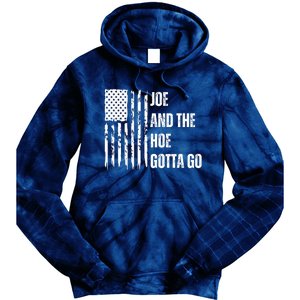 Funny Distress Flag Anti Biden. Joe And The Ho Gotta Gotta Go!! Tie Dye Hoodie