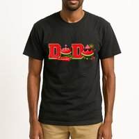 Funny Dada Family Matching Surfing Watermelon Summer Vibes Tall T-Shirt