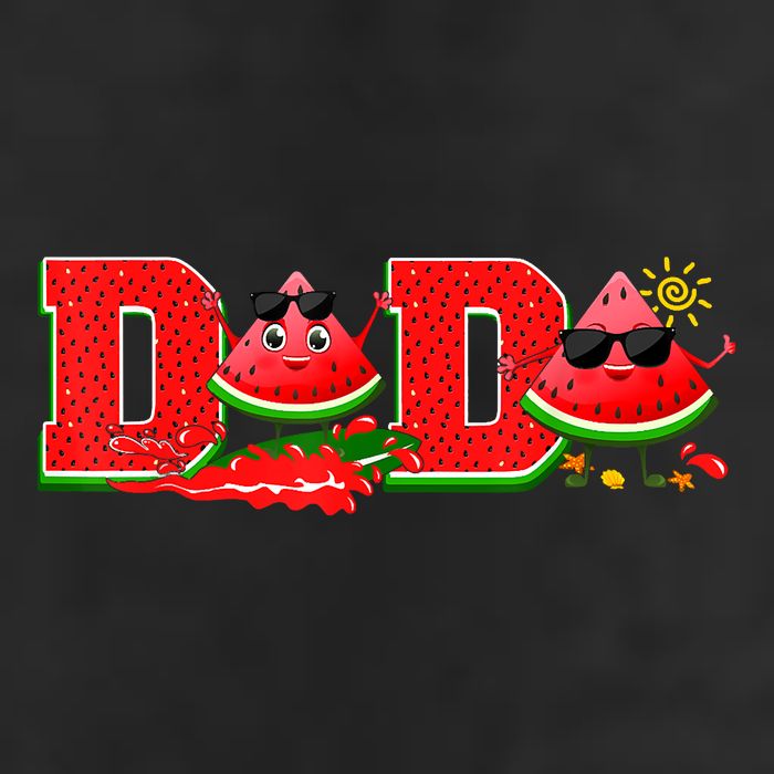 Funny Dada Family Matching Surfing Watermelon Summer Vibes Adult Drive Performance Visor