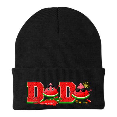 Funny Dada Family Matching Surfing Watermelon Summer Vibes Beanie