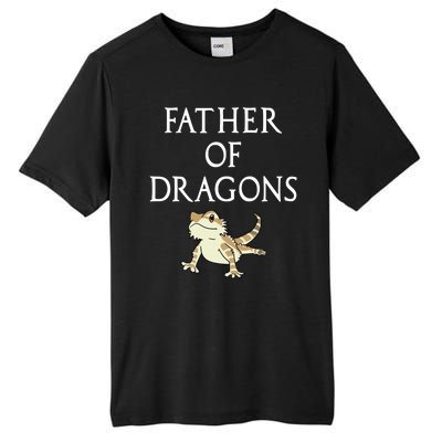 Funny Bearded  Dad Father Of Dragons Tall Fusion ChromaSoft Performance T-Shirt