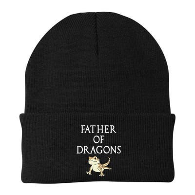 Funny Bearded  Dad Father Of Dragons Beanie